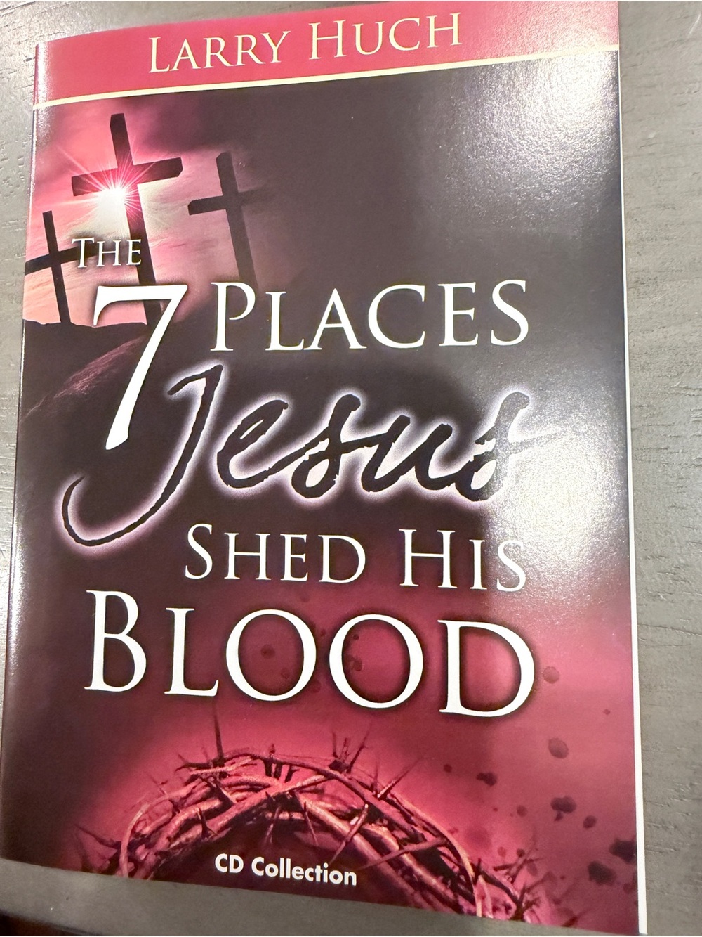 - The 7 Places Jesus Shed His Blood (Pink) CD Collection